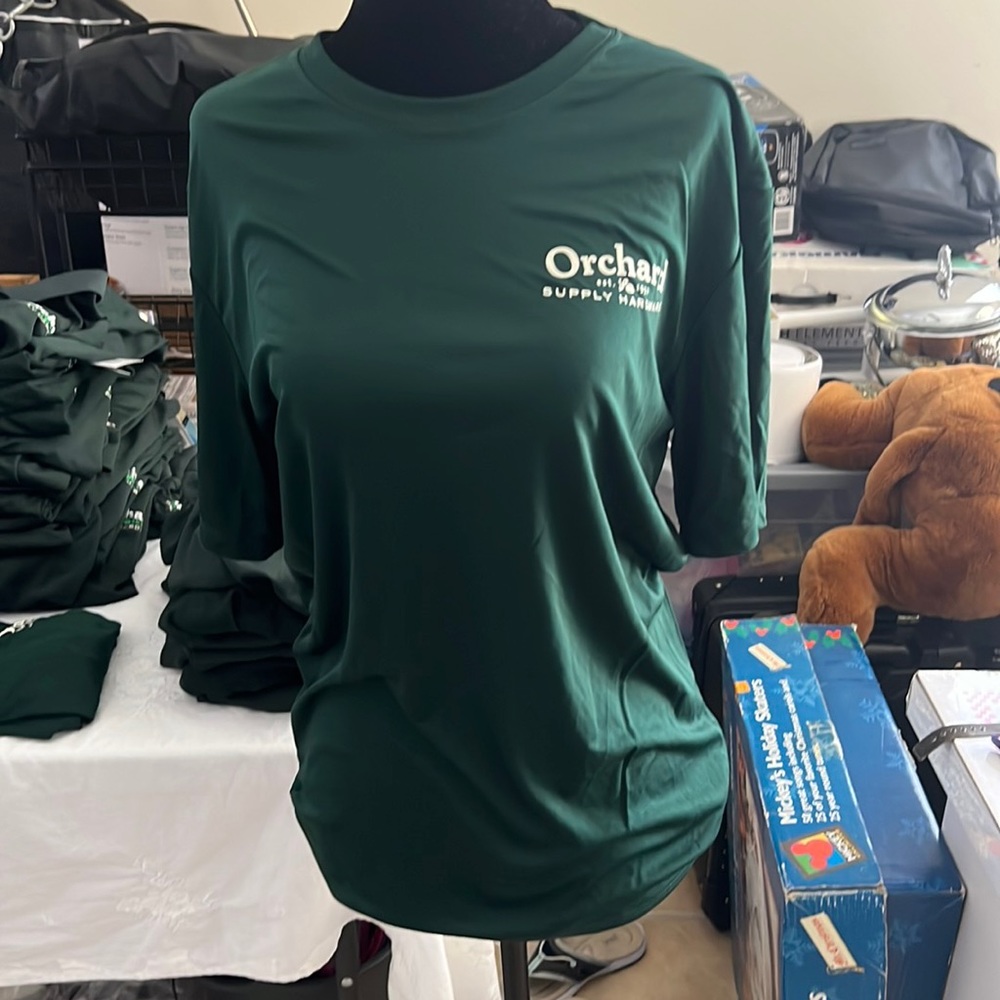 CoolDri Men’s/Women’s Orchard Supply Hardware Shirts! Brand New/Never worn!